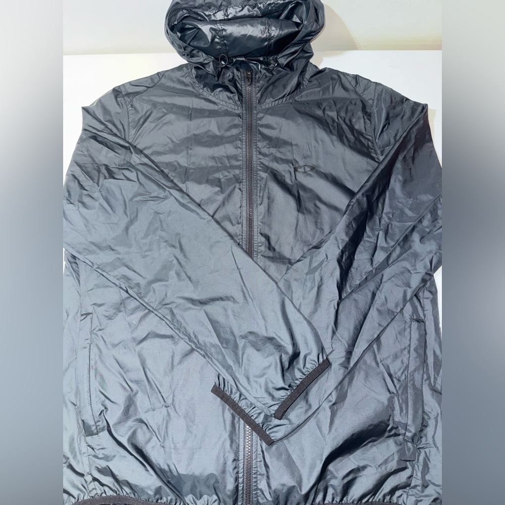 Oakley Charcoal Windbreaker Jacket